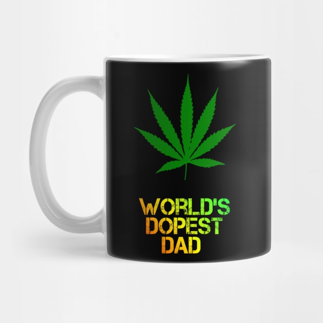 WORLD'S DOPEST DAD Design by MN-STORE